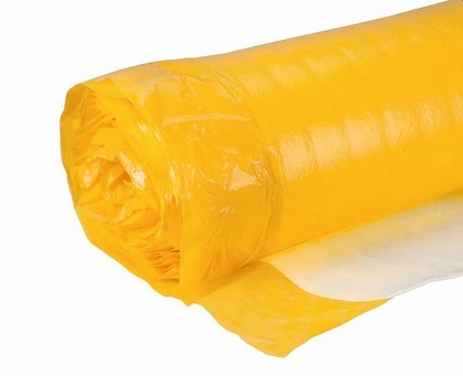 Mata z folią pod panele